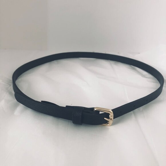 NWOT-RW&CO skinny belt black Size XXS - Picture 2 of 6